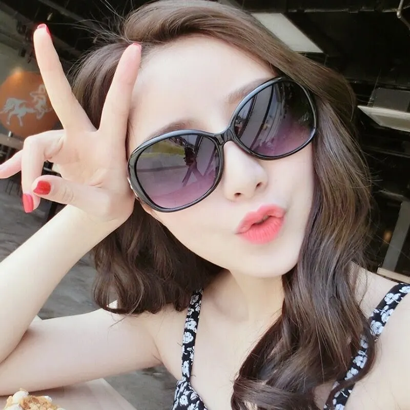 Picture Frame - New Fashion Oval Sunglasses Trend Large