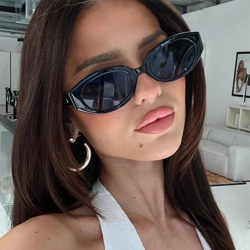Decorative Mirror - Vintage Cat Eye Sunglasses Woman Retro