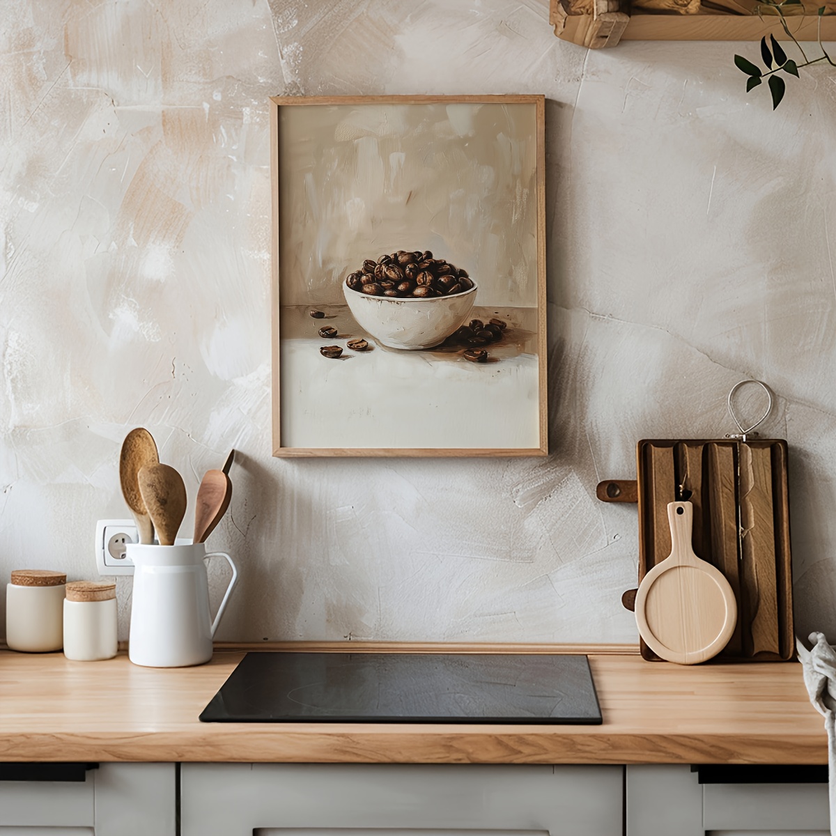 2pcs/set Coffee Cups and Coffe - огляд і ціна Abstract Canvas Set