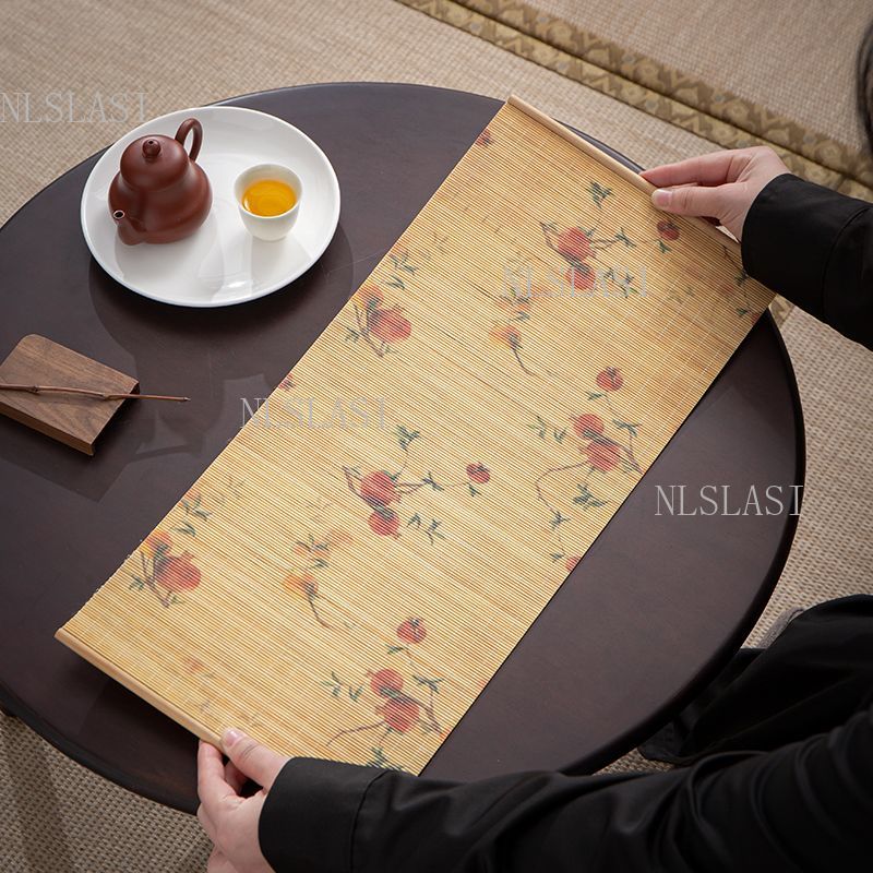 Bamboo Table Runner Printed Bu - огляд і ціна Table Runner