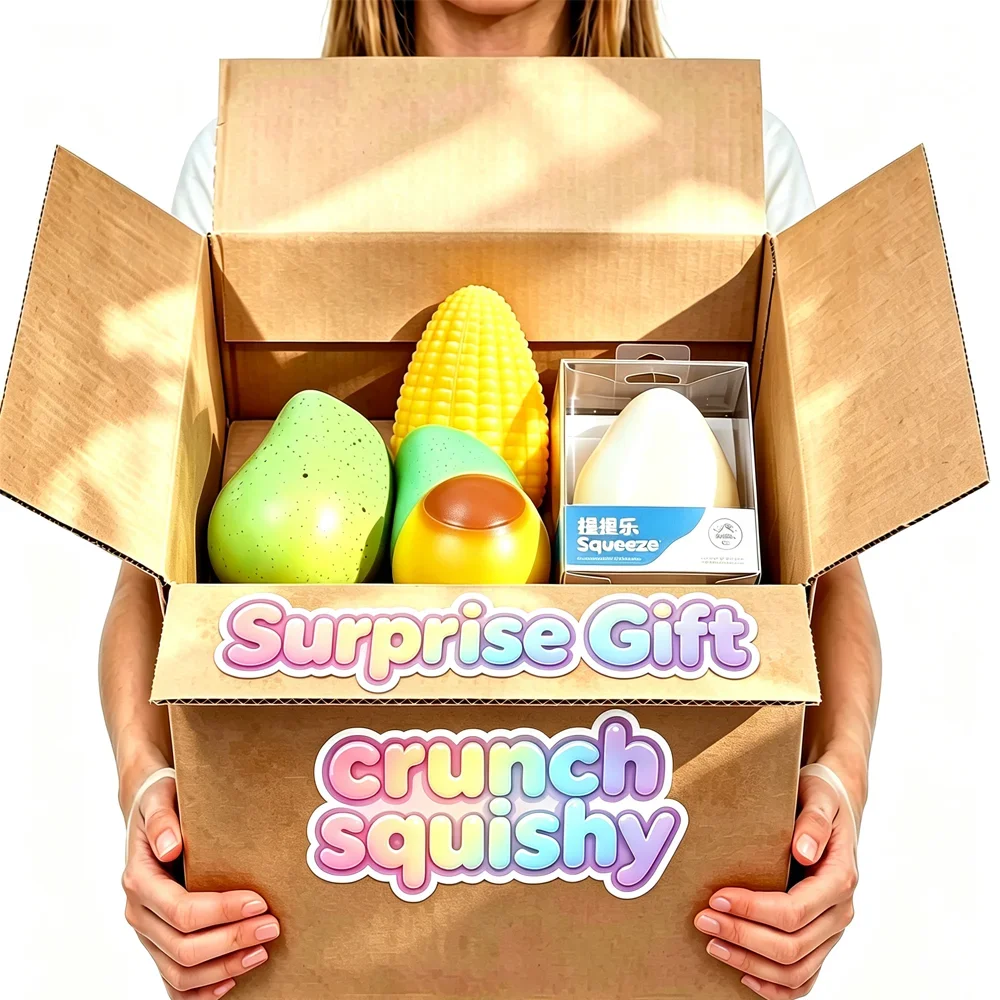 Crunch Squishy Blind Box, Asso - огляд і ціна Curtain Curtain