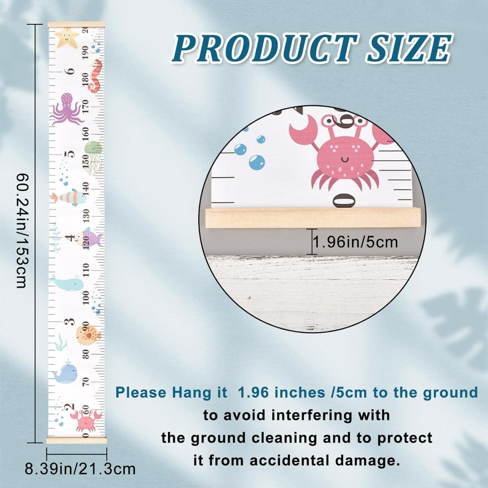 Sea Animals Growth Chart Fabri - огляд і ціна Picture Frame