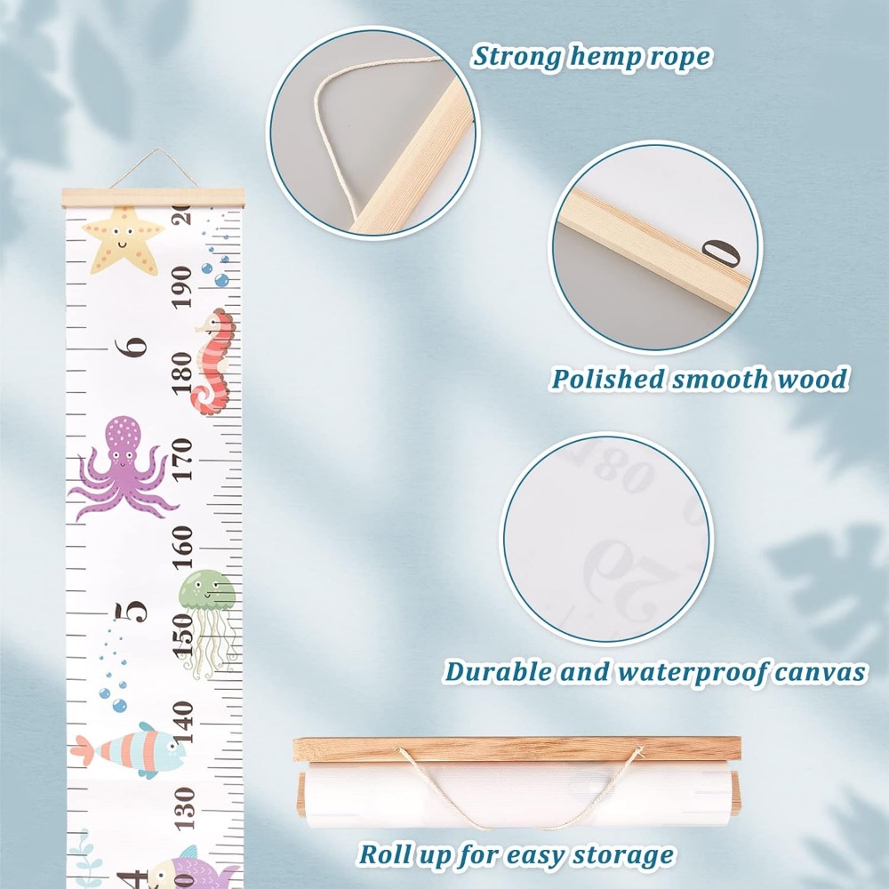 Sea Animals Growth Chart Fabri - огляд і ціна Picture Frame