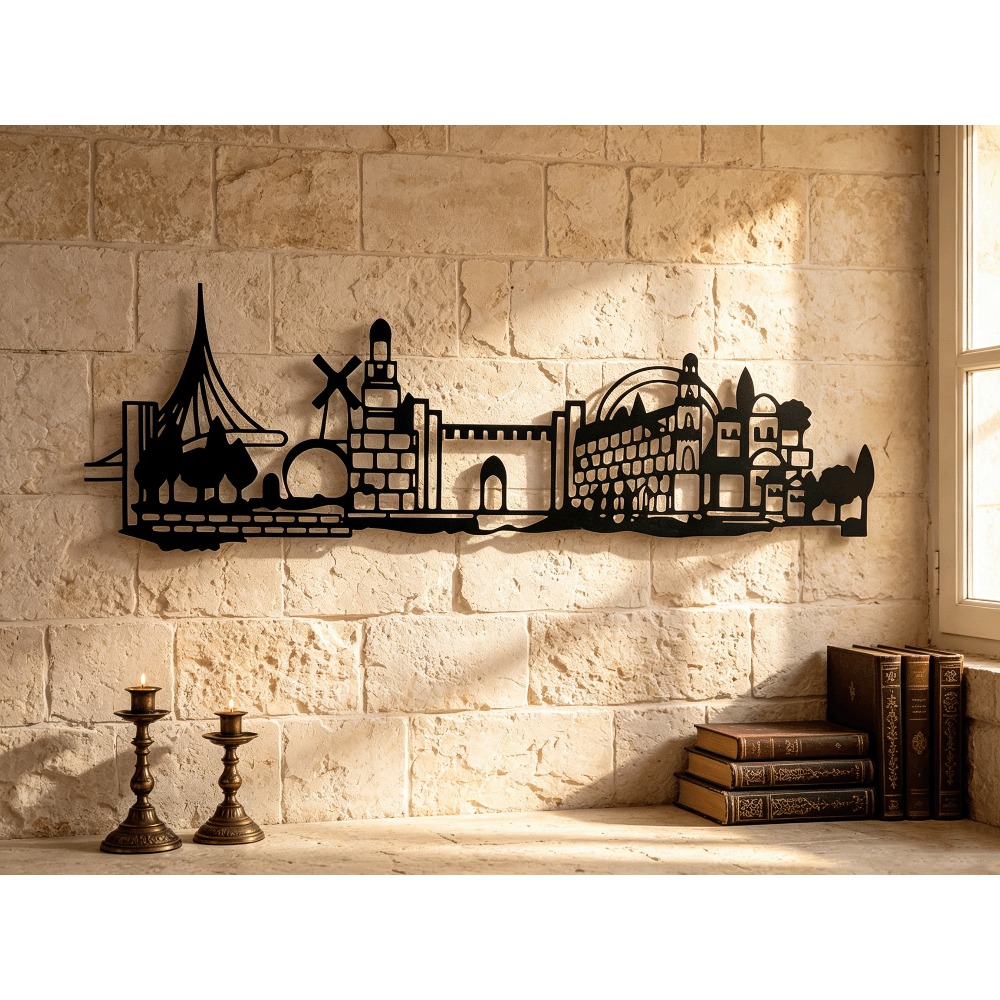 CIFBUY Metal Wall Art Jerusale - огляд і ціна Wall Art