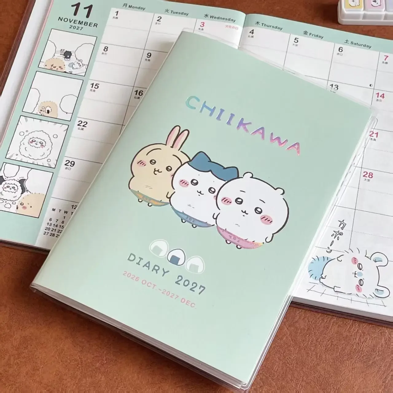Chiikawa 2027 Diary Weekly Mon - огляд і ціна Wall Sticker