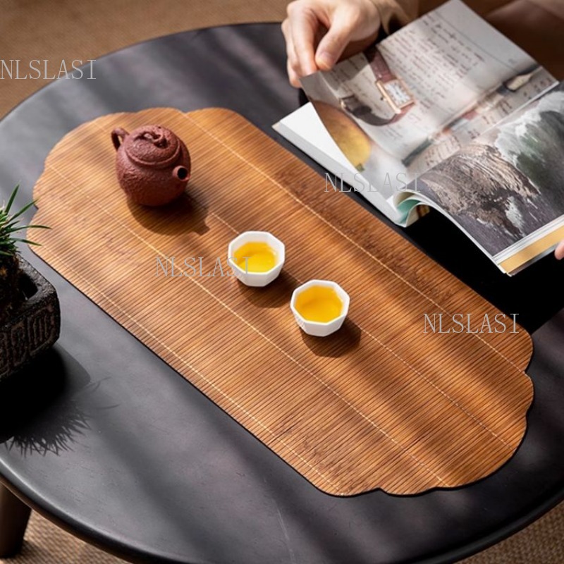 Natural Woven Bamboo Tea Mat N - огляд і ціна Table Runner