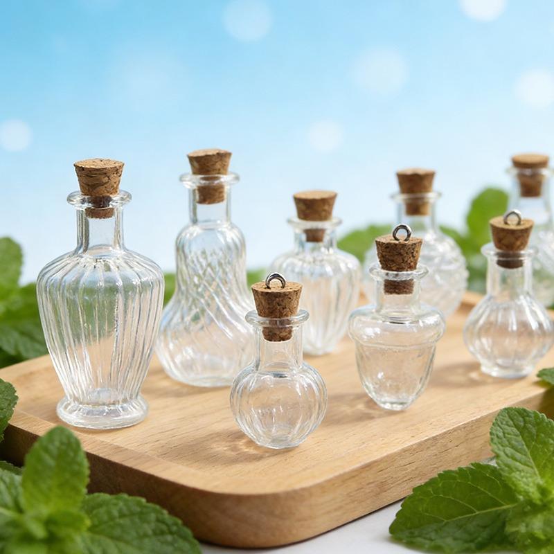 {#} 1Pcs Miniature Glass Vase  - огляд і ціна Vase Decor