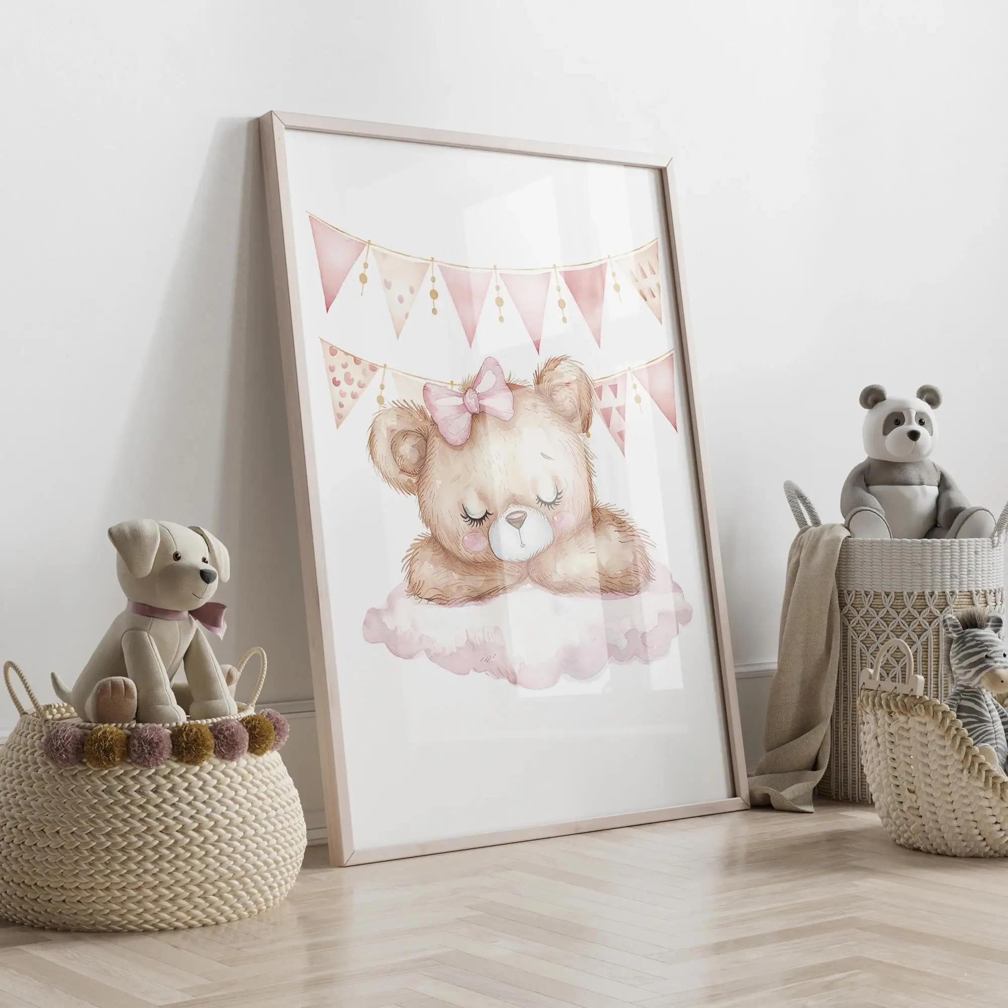 Pink Dream Bear Carousel Tent  - огляд і ціна Interior Design Living Room