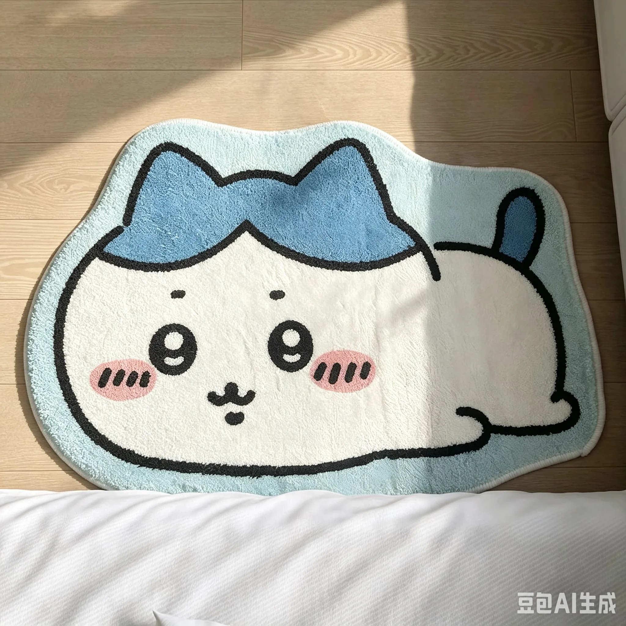 Chiikawa Cartoon Rug Anime Hac - огляд і ціна Interior Design Living Room