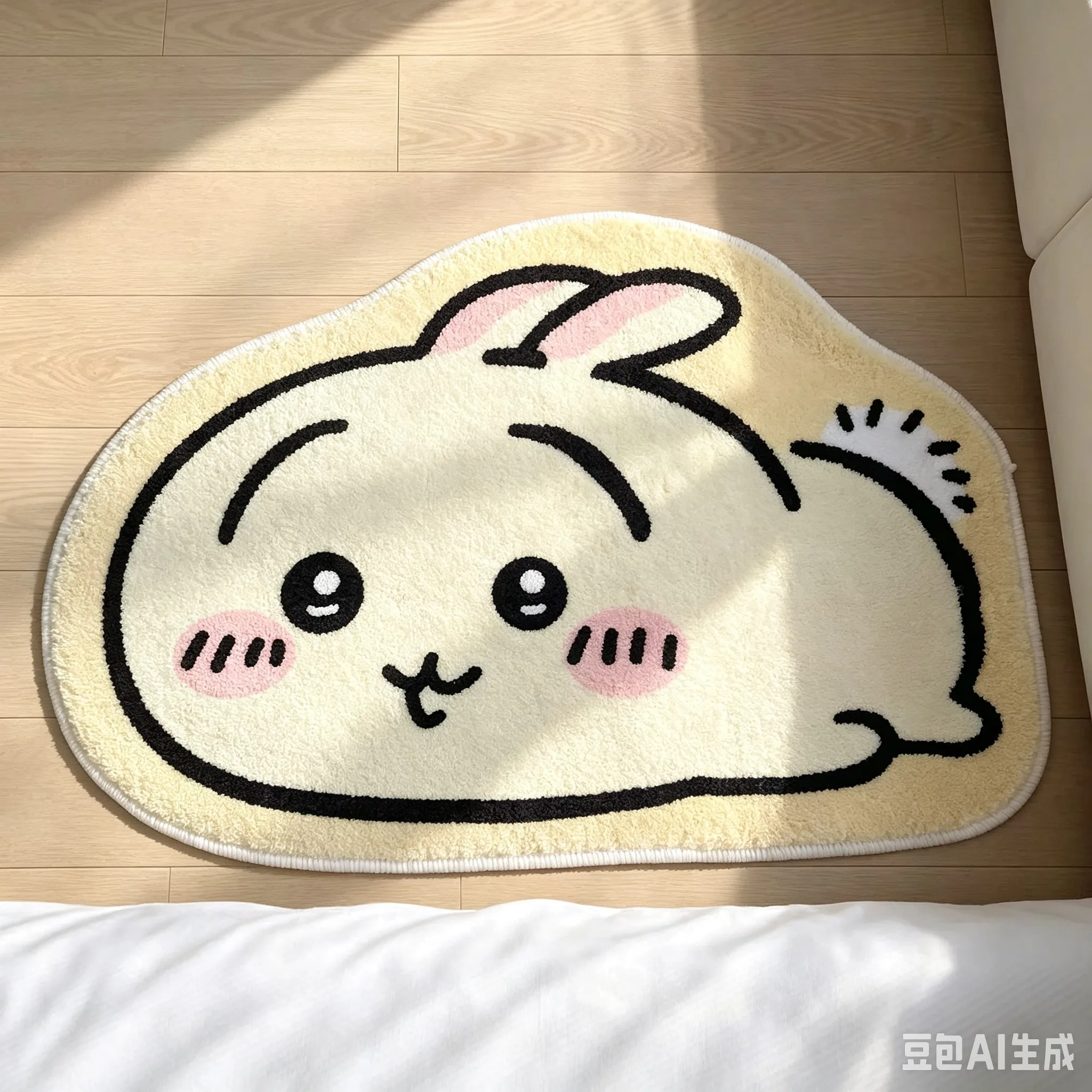 Chiikawa Cartoon Rug Anime Hac - огляд і ціна Interior Design Living Room