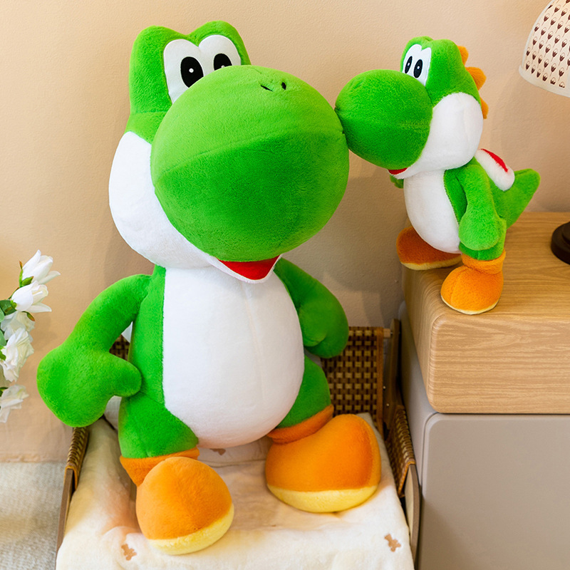 Cute Yoshi Green Dinosaur Plus - огляд і ціна Throw Pillow
