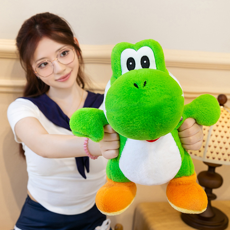 Cute Yoshi Green Dinosaur Plus - огляд і ціна Throw Pillow
