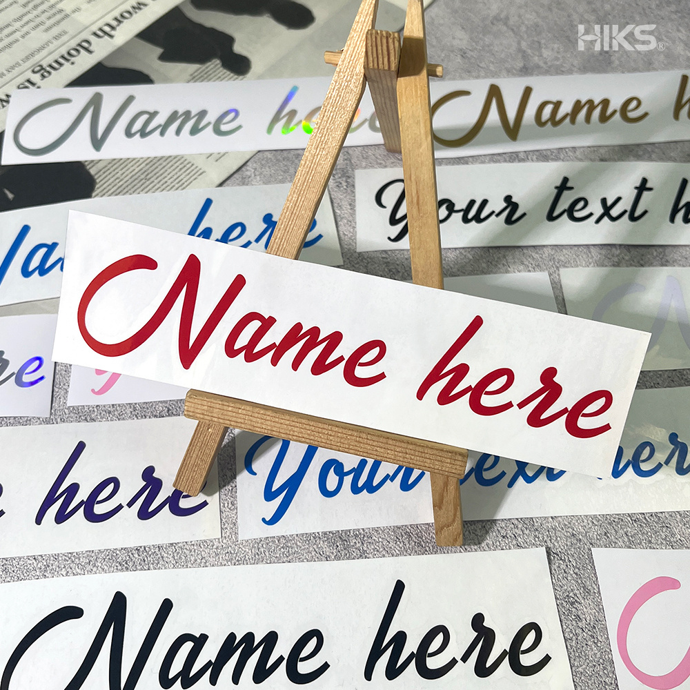 2PCS Custom Cursive Name Vinyl - огляд і ціна Wall Sticker
