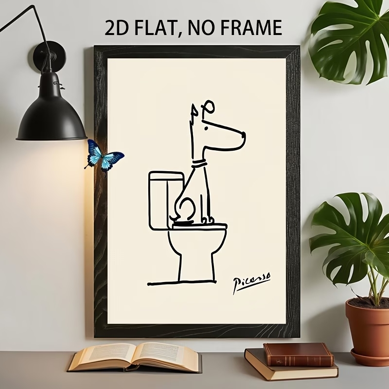 Modern,Retro Fun Dog Toilet Pi - огляд і ціна Interior Design Living Room
