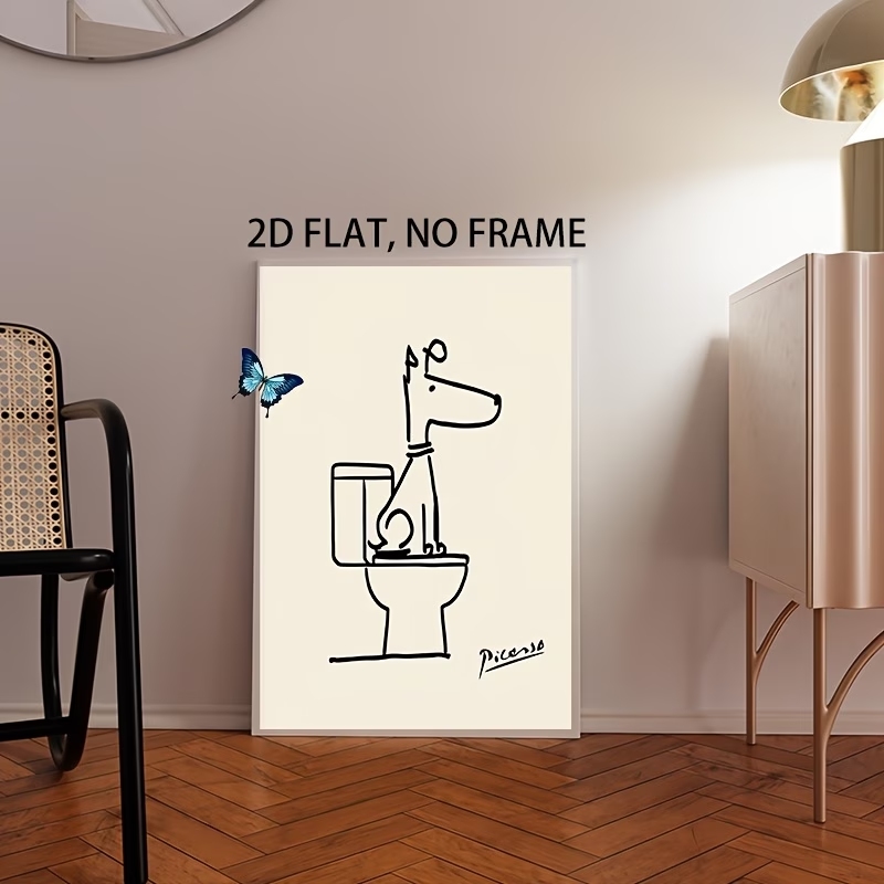 Modern,Retro Fun Dog Toilet Pi - огляд і ціна Interior Design Living Room