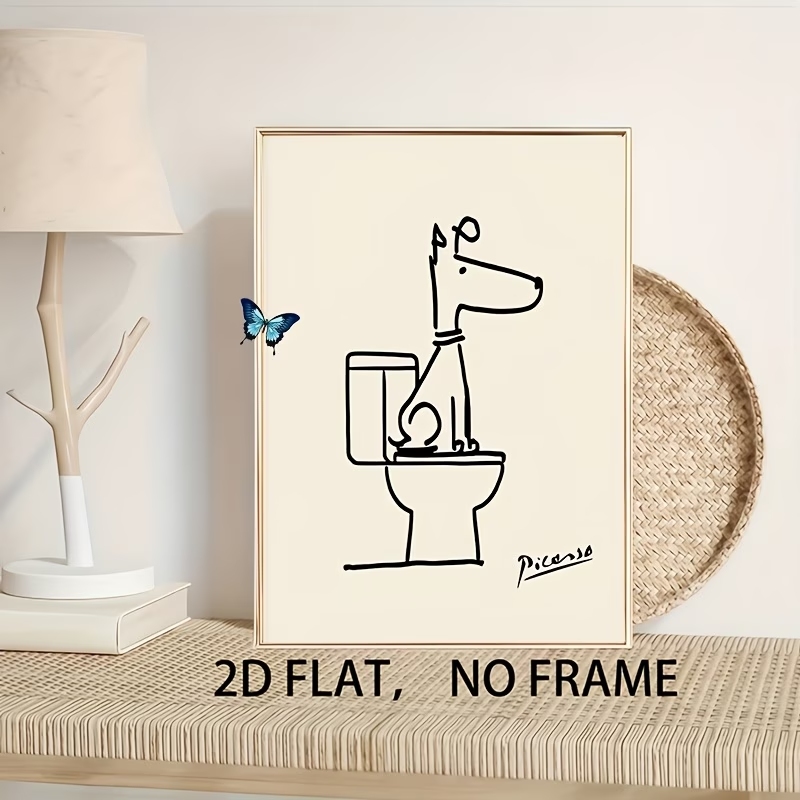 Modern,Retro Fun Dog Toilet Pi - огляд і ціна Interior Design Living Room