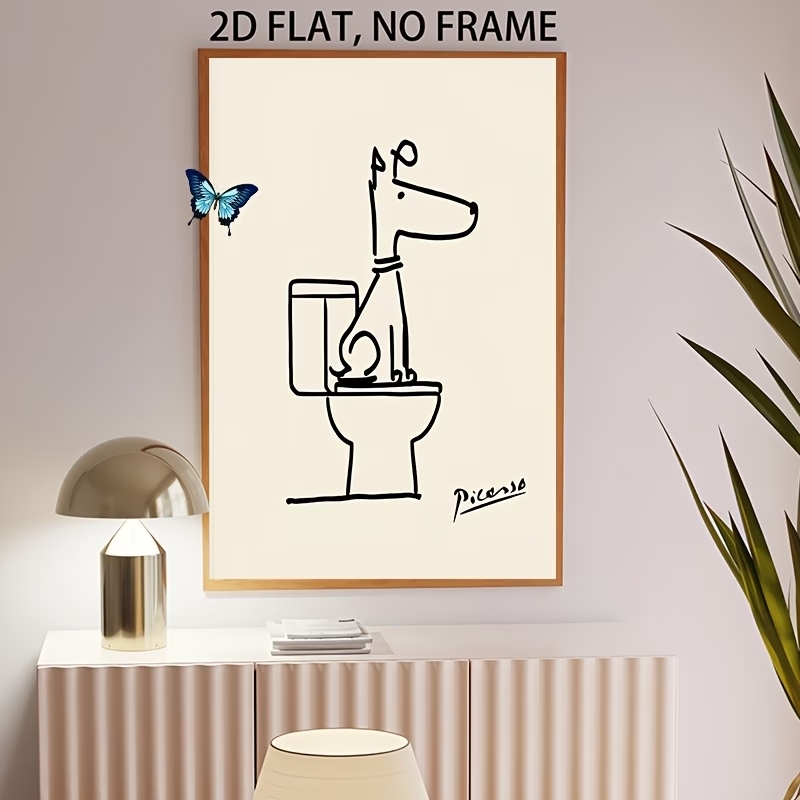Modern,Retro Fun Dog Toilet Pi - огляд і ціна Interior Design Living Room