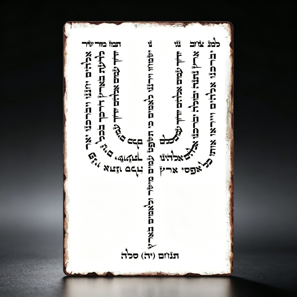 CIFBUY Vintage Hebrew YHVH Alu - огляд і ціна Wall Art