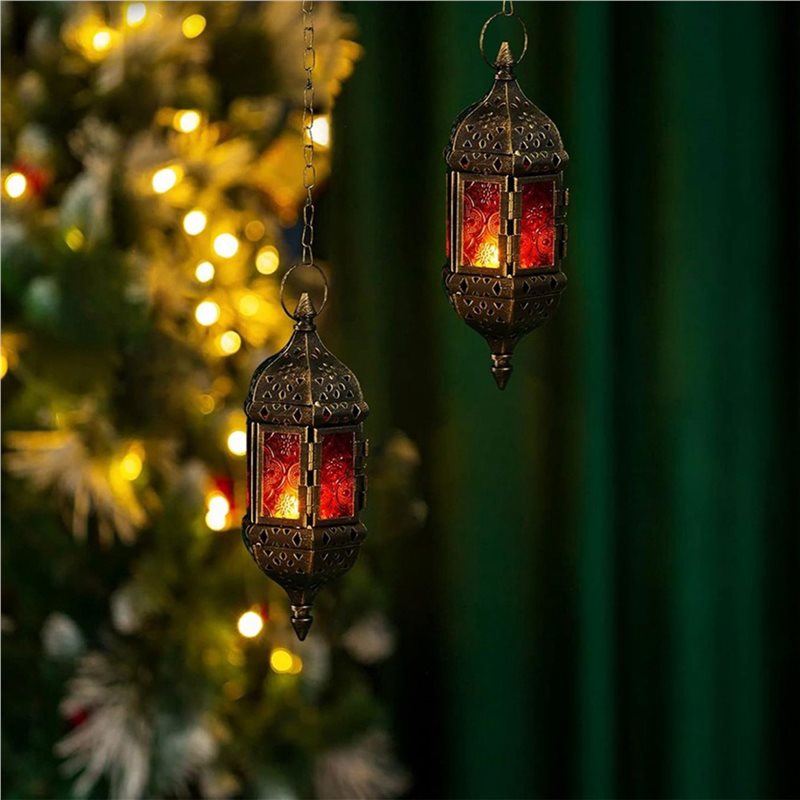AB34-4 Pcs Hanging Hexagon Dec - огляд і ціна Candle Holder Decor