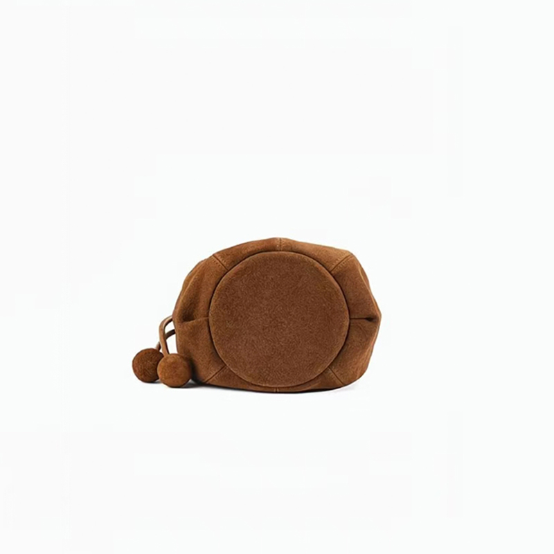 Frosted Suede Bucket Bag Pumpk - огляд і ціна Interior Design High End