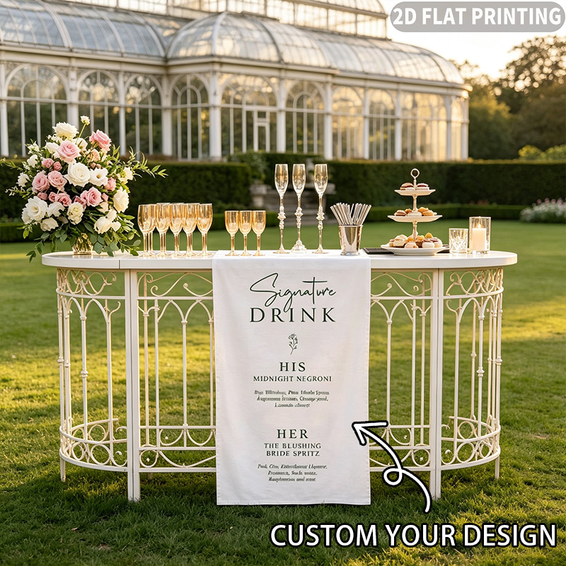 1pc Custom Wedding Tablecover, - огляд і ціна Table Runner