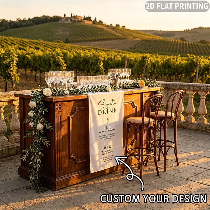 1pc Custom Wedding Tablecover, - огляд і ціна Table Runner