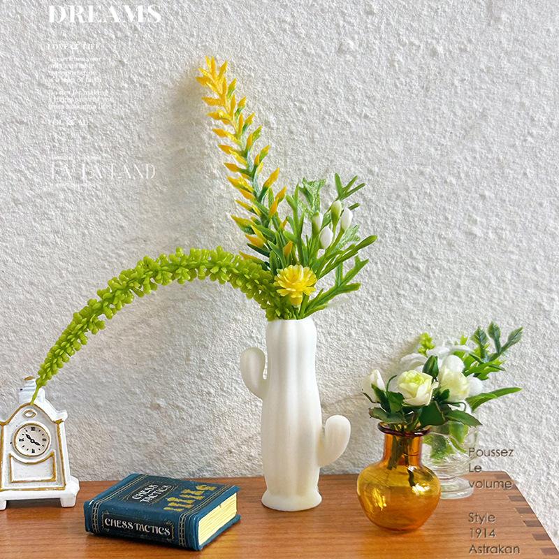 1PC Dollhouse Miniature Cactus - огляд і ціна Vase Decor