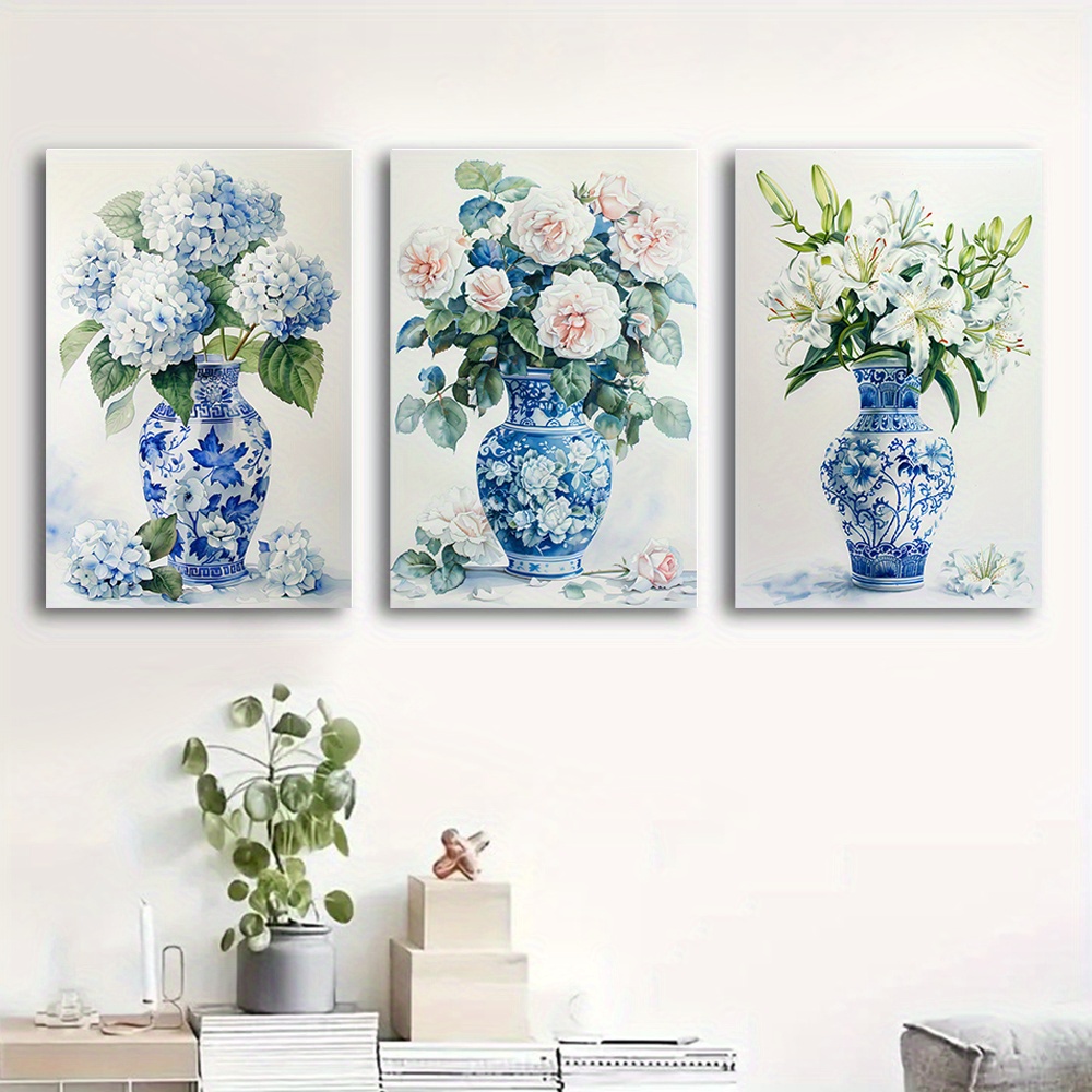 (No frame)Set of 3 Unframed De - огляд і ціна Abstract Canvas Set