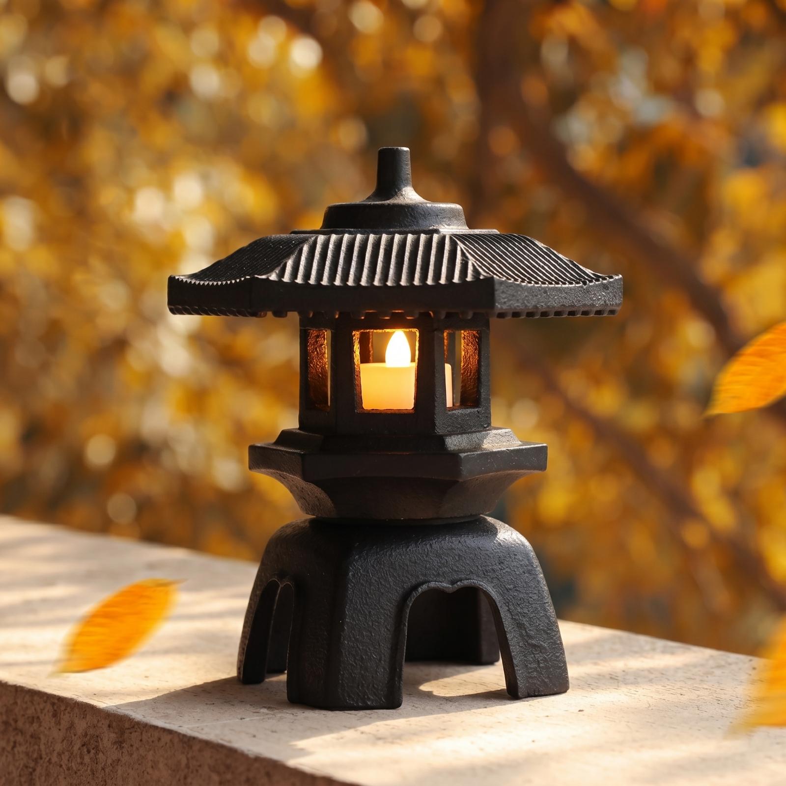 Cast Iron Lantern Tabletop Can - огляд і ціна Candle Holder Decor