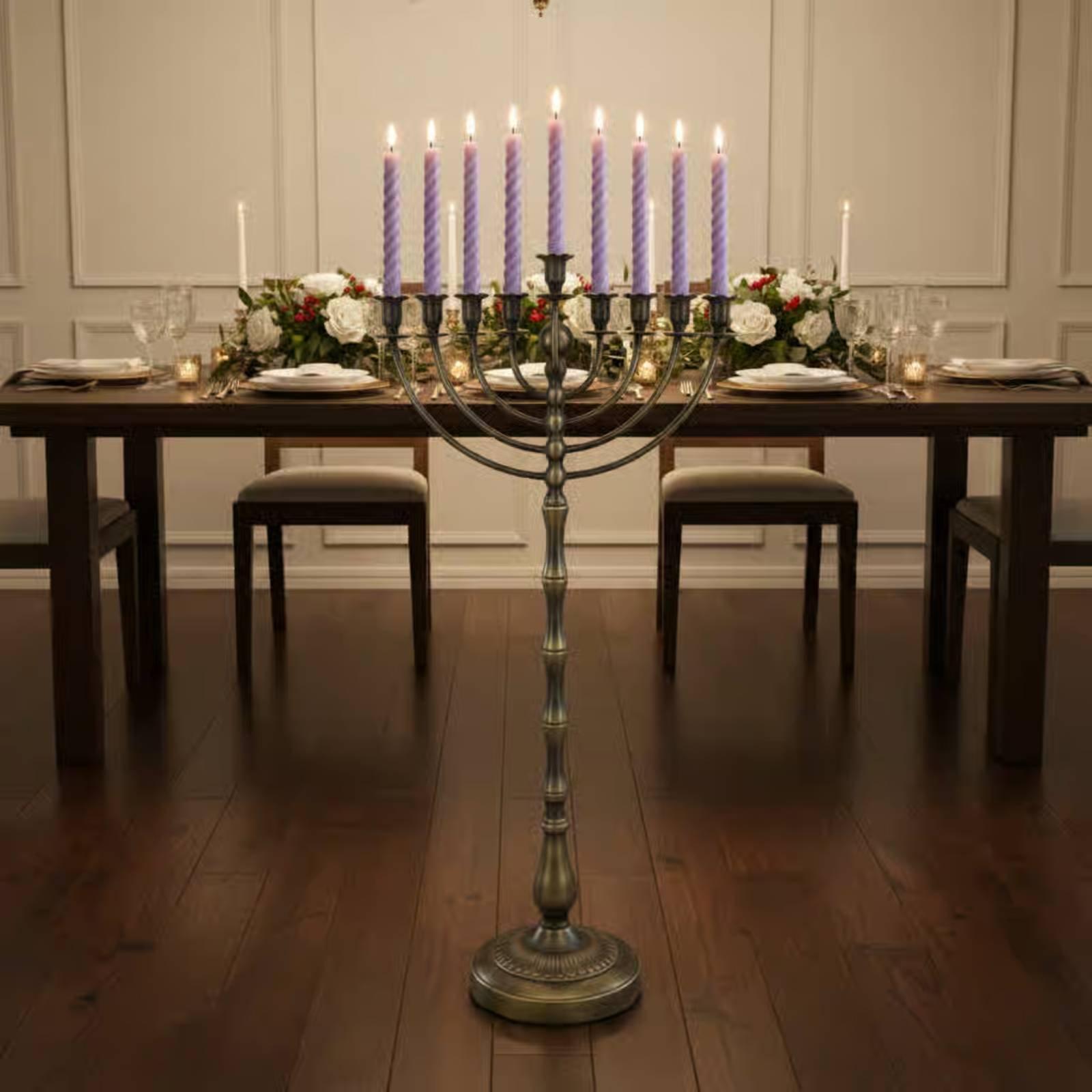 Tall Bronze Candelabra Floor S - огляд і ціна Candle Holder Decor