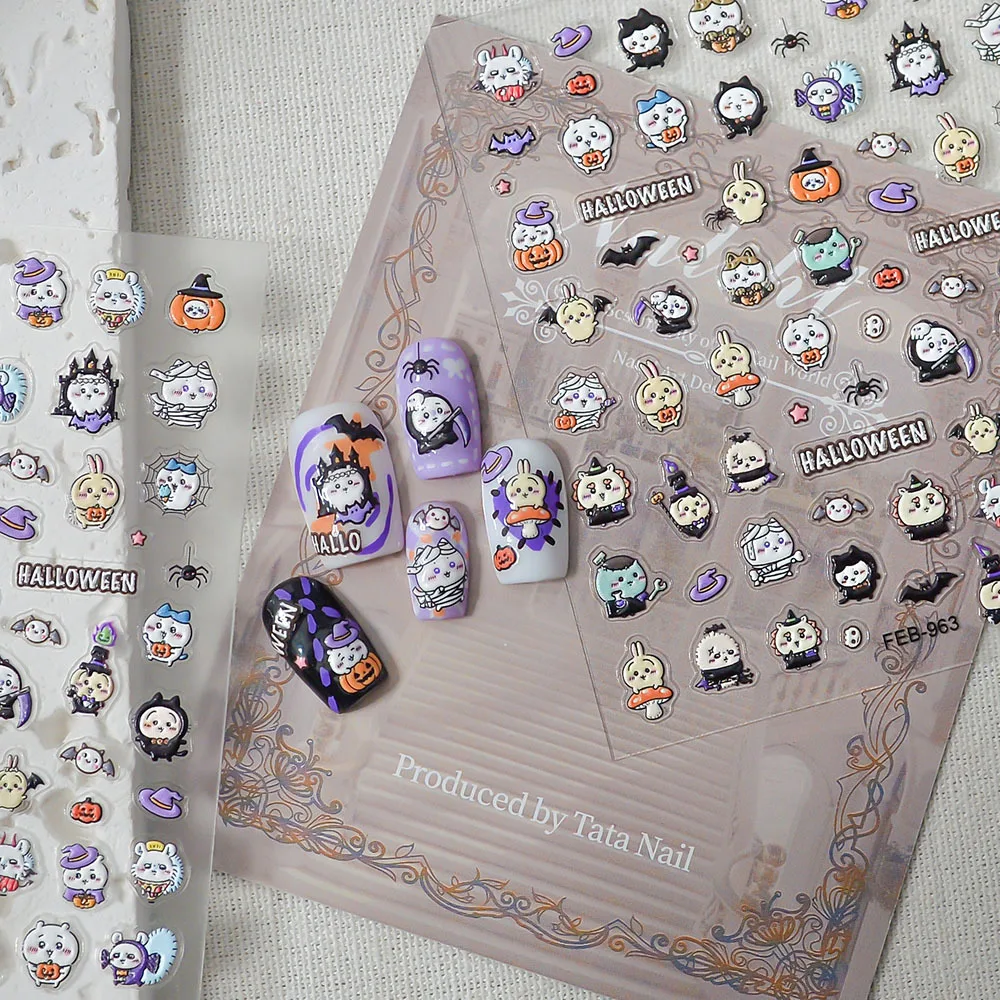 New Chiikawa 5D Embossed Nail  - огляд і ціна Wall Sticker