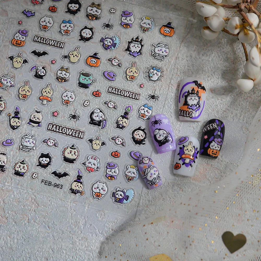 New Chiikawa 5D Embossed Nail  - огляд і ціна Wall Sticker
