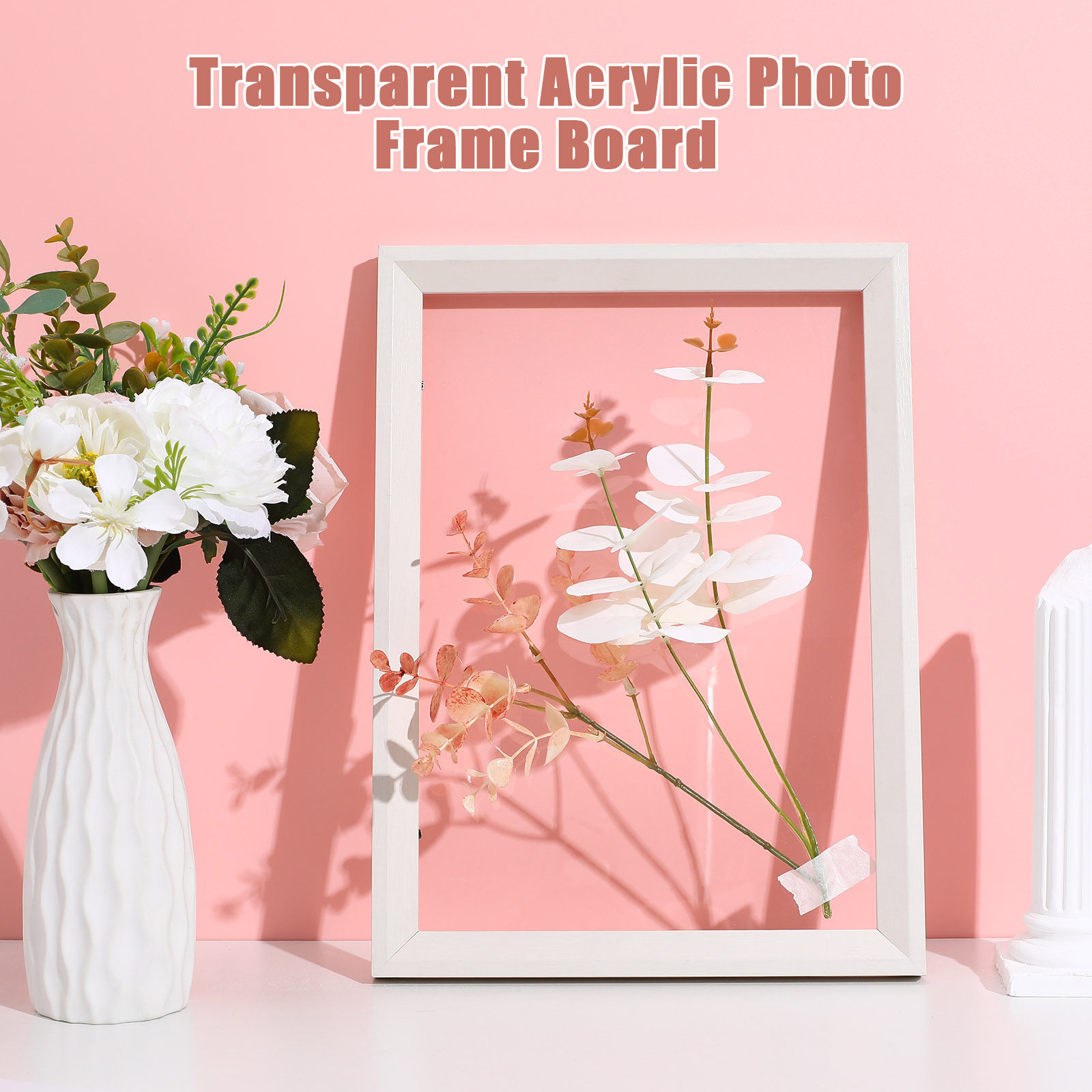 10Pcs Clear Plastic Sheets A4  - огляд і ціна Picture Frame