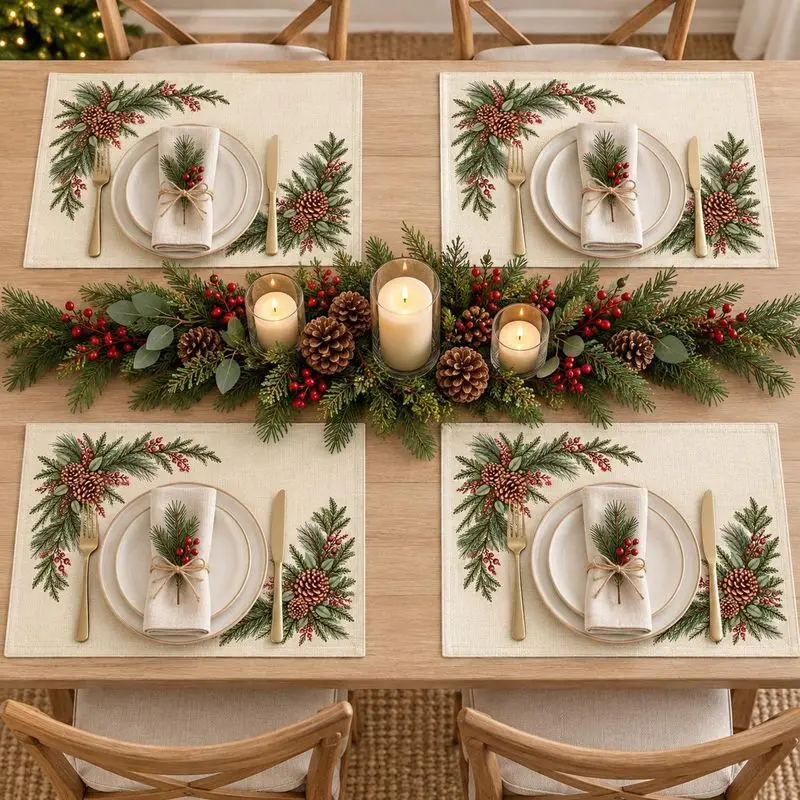 VIKAMA Christmas Table Runner  - огляд і ціна Table Runner