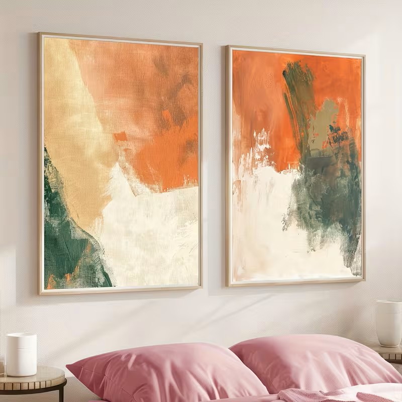 Abstract Canvas Wall Art Set T - огляд і ціна Abstract Canvas Set