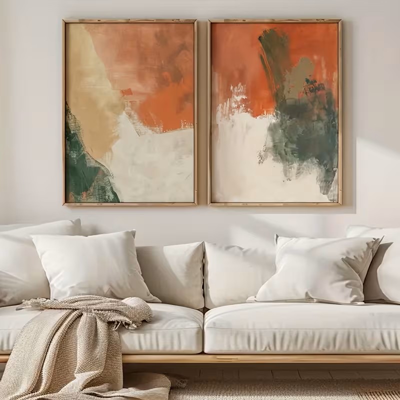 Abstract Canvas Wall Art Set T - огляд і ціна Abstract Canvas Set